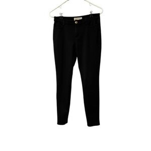 Michael Kors Womens Black Skinny Pants Mid Rise Trousers Stretch Size 4